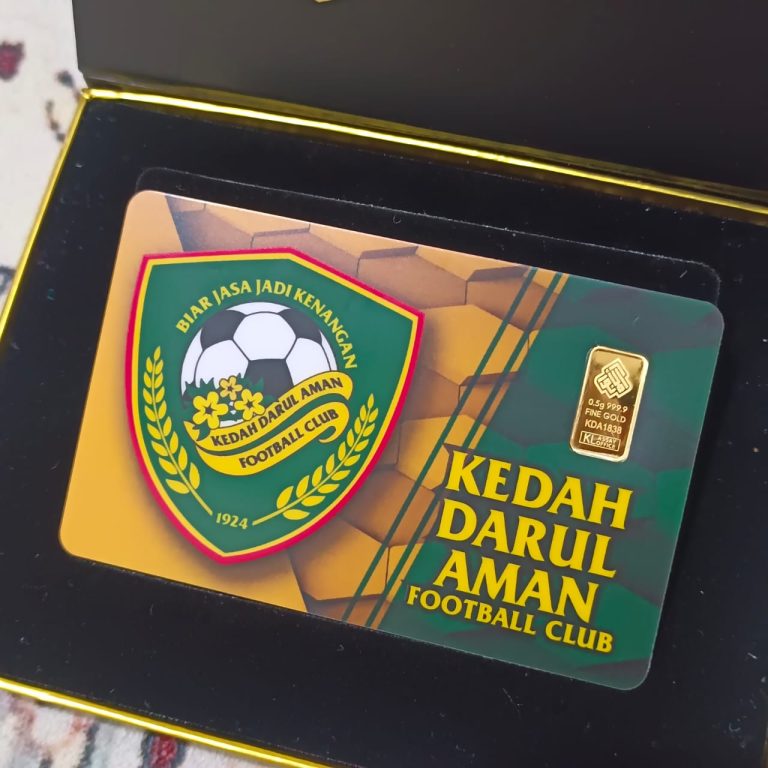KAB Gold 0.5g - Kedah Darul Aman Football Club