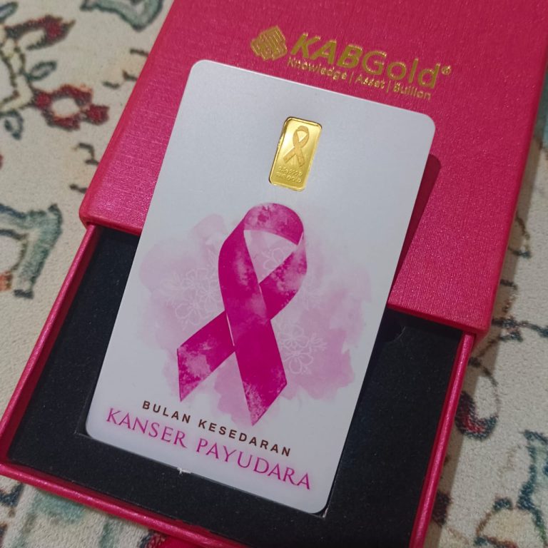 KAB Gold 0.5g - Bulan Kesedaran Kanser Payudara