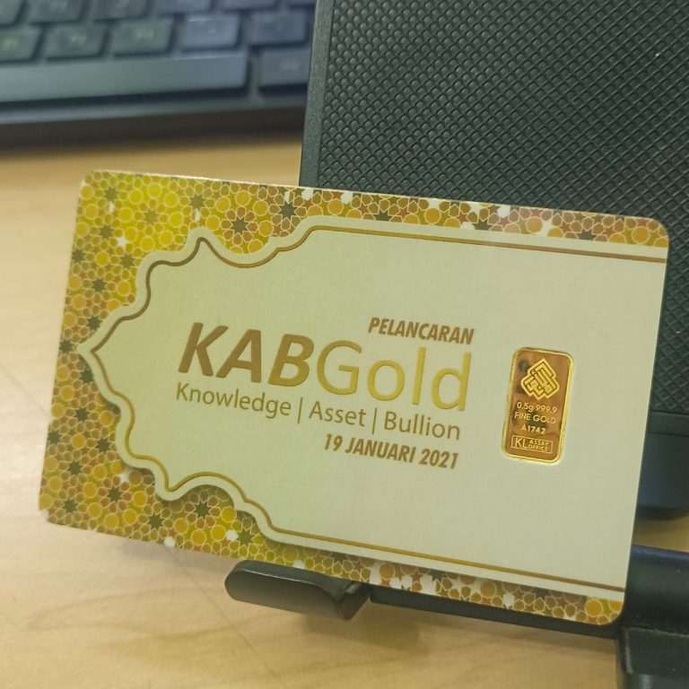 KAB Gold 0.5g - Pelancaran 19 Januari 2021