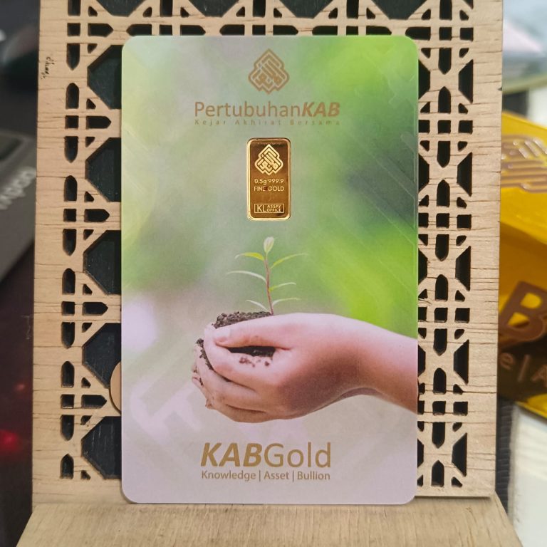 KAB Gold 0.5g - Pertubuhan KAB V2 (Red dot)