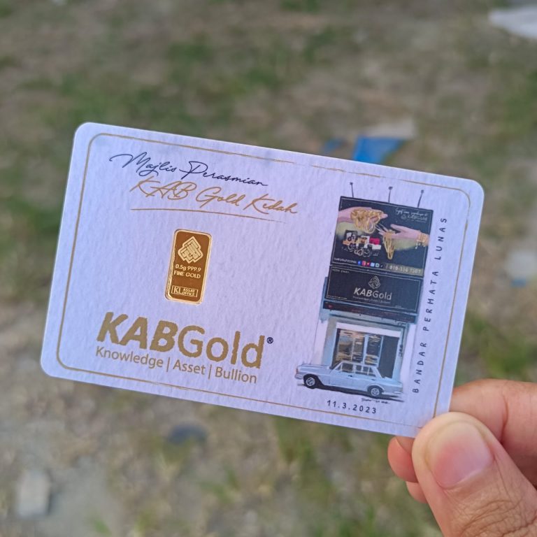 KAB Gold 0.5g - Maljis Perasmian KAB Gold Kedah